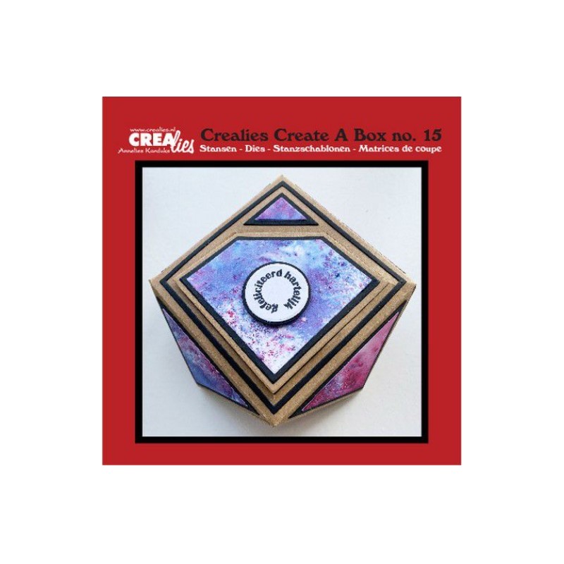 Crealies - Create A Box no. 15 Juwelry box