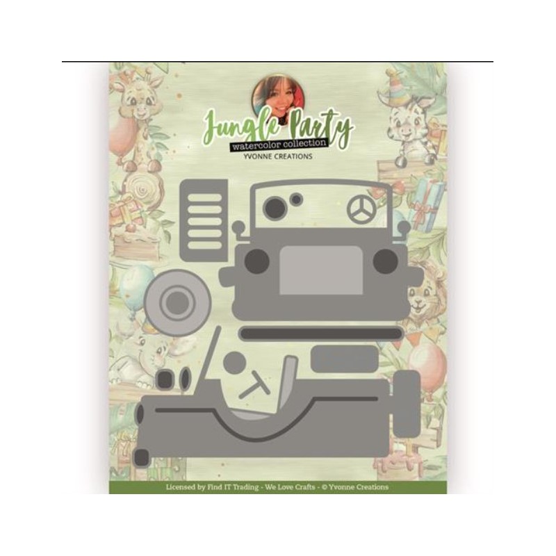Yvonne Design Dies "Jungle Car" YCD10303