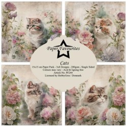 Paper Favourites Paper Pack 6x6 "Cats" PF244