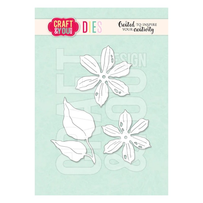 Craft&You Cutting Die "Vintage Flower" CW174