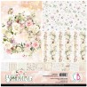 Ciao bella BLOOMING PATTERNS PAD 12"X12" 8/st