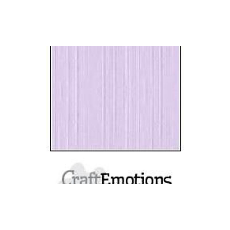 CraftE Cardstock Linen Lavender pastel 12"x12" / 10st