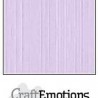 CraftE Cardstock Linen Lavender pastel 12"x12" / 10st
