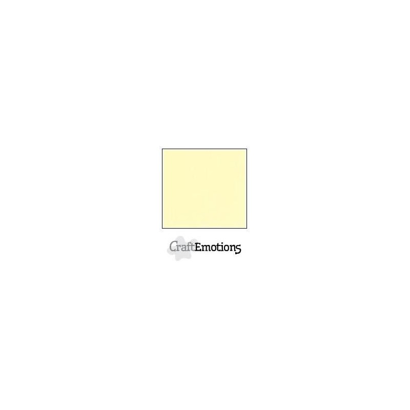 CraftE Cardstock Linen yellow 12"x12" / 10st