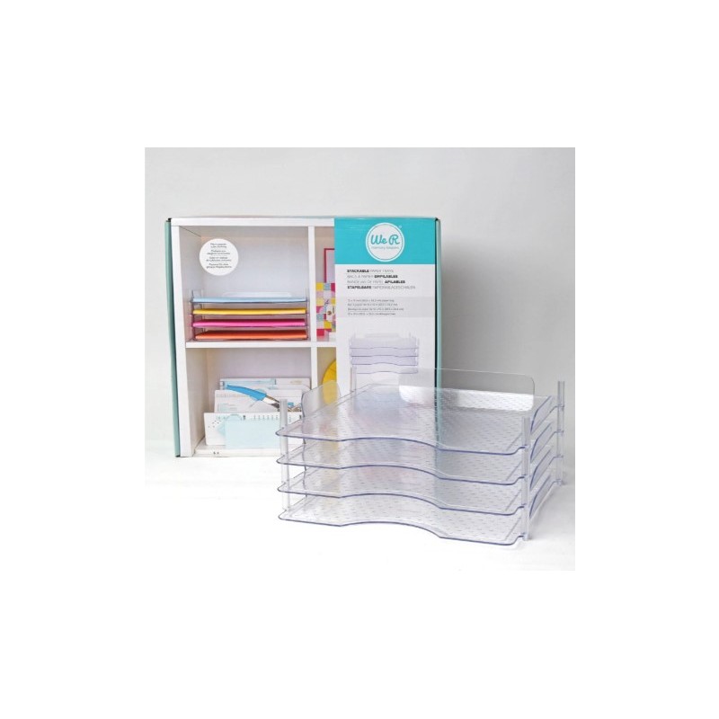 FÖRBESTÄLL: We R Memory Keepers • Stapelbare papierladen 4pcs  30,5X30,5cm