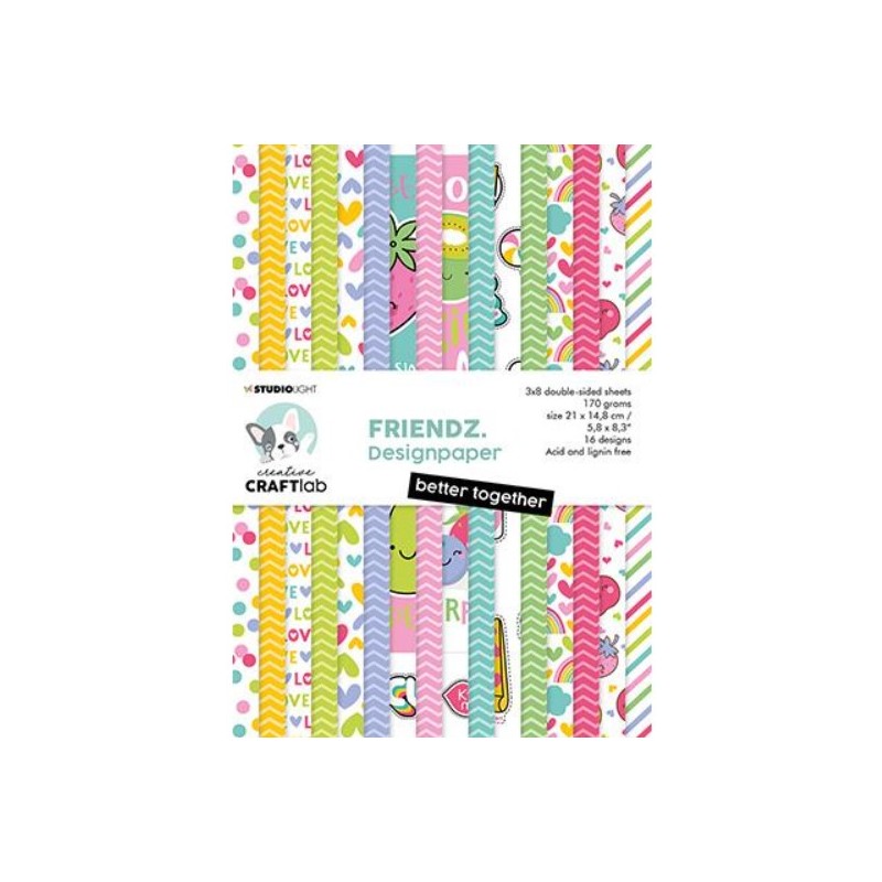 Studio Light Paper Pad "Better Together" CCL-FR-PP78 A5