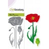 CraftEmotions Die - poppy Card 5x10cm