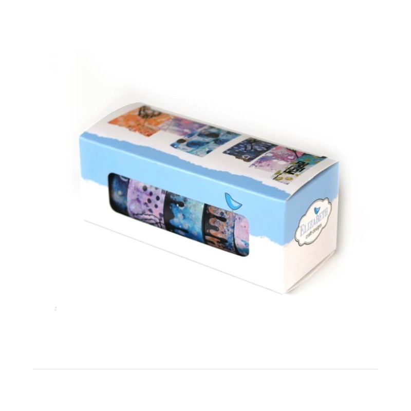 Elizabeth Craft - washi tape - Artsy Scenery 6 rullar