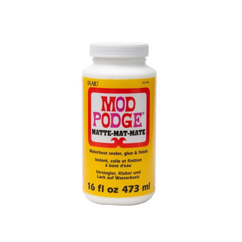 Mod Podge • Matte water based decoupage Glue Lim 473ml  3113-082