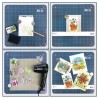 Ranger • Make art Stay-tion 30,5x30,5cm, 6 st delar Wendy Vecchi