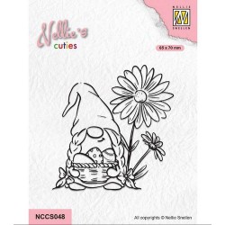 Nellie Choice Nellie‘s Cuties Clear Stamp Easter Gnome 6 NCCS048