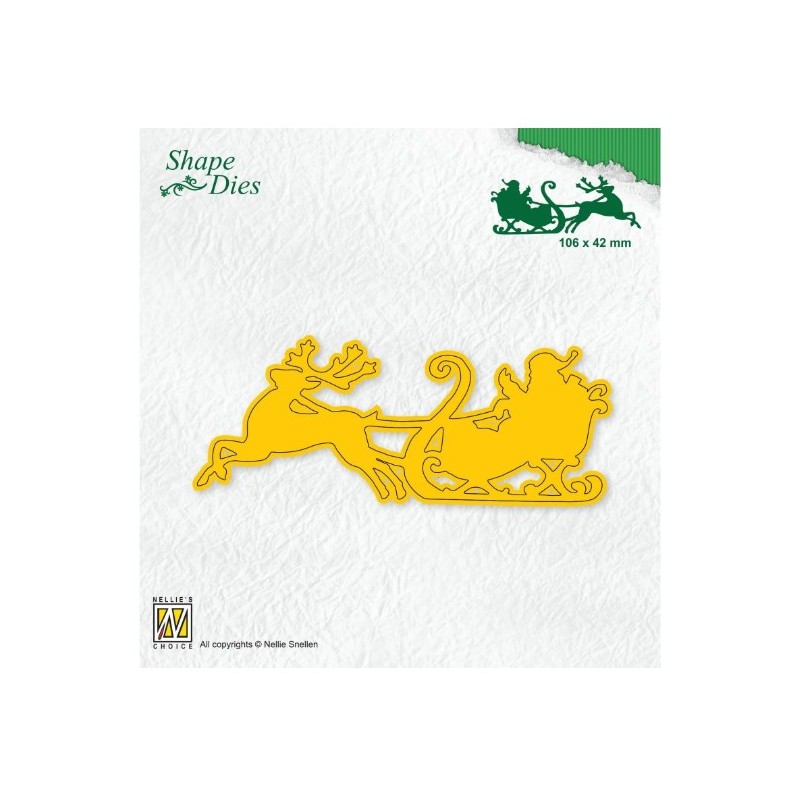 Nellie Snellen • Shape Dies Santa in slade