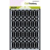 CraftEmotions A6 Mask stencil decorative fence Art Deco