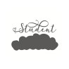 Reprint dies stansmall "Student med bakgrund"