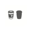 Reprint dies stansmall "Take away coffe"