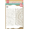 Marianne D Mask Stencil - Slimline Rain & sunshine PS8130 A4