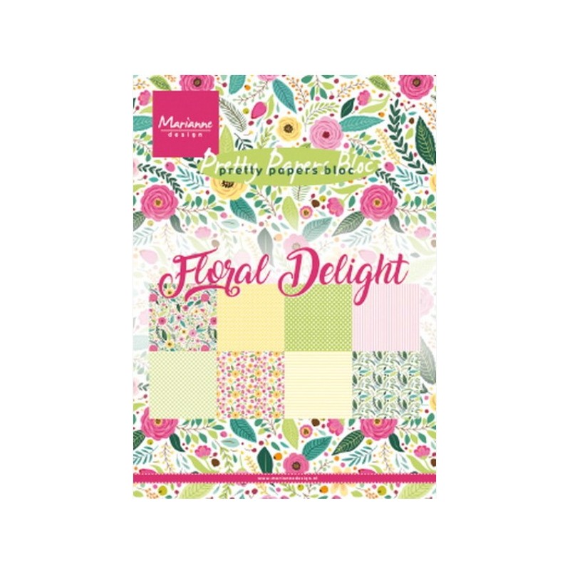 Marianne D A5 Block Floral Delight