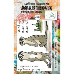 AALL & Create Stamp Meerkats AALL-TP-694 7,3x10,25cm