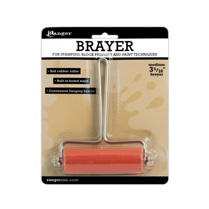 Ranger • Brayer Medium 8.5cm Soft rubber roller