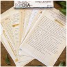 Ranger • Dina Wakley Media Typed Ledgers Set 2 12sheets