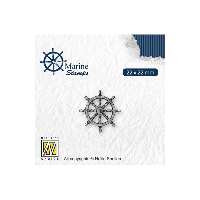 Nellie Snellen • Clear stamps Maritime rudder Ratt
