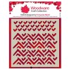 Woodware • Stencil / Mask Tribal 15,24x15,24cm