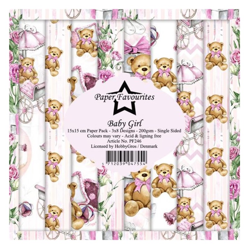Paper Favourites Paper Pack "Baby Girl" PF246