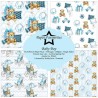 Paper Favourites Paper Pack "Baby Boy" 12X12 inch PF445