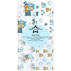 Paper Favourites Slim Card "Baby Boy" PFS091