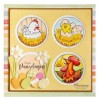 Marianne D Clear Stamp Hetty‘s Peek-a-boo Chicken family