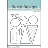 Barto Design Dies "Ice Cream" 9 delar