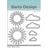 Barto Design Dies "Sun & Clouds" 6 delar