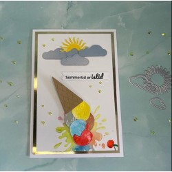 Barto Design Dies "Sun & Clouds" 6 delar