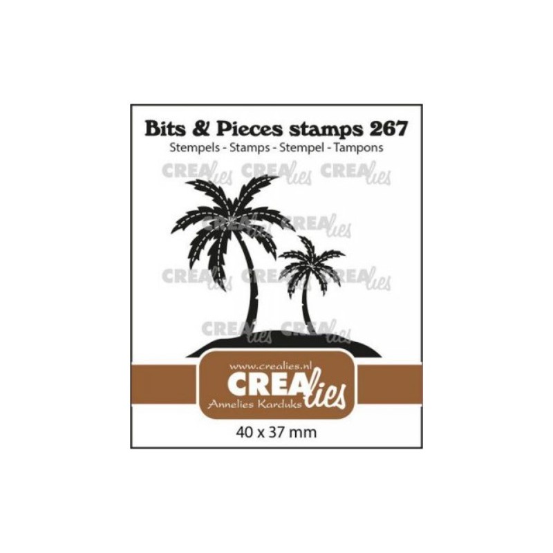 Crealies Clearstamp Bits & Pieces CLBP267  4x3,7 cm