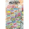 AALL & Create Ephemera Paper Die-Cuts Tiny Words Color AALL-EP-008