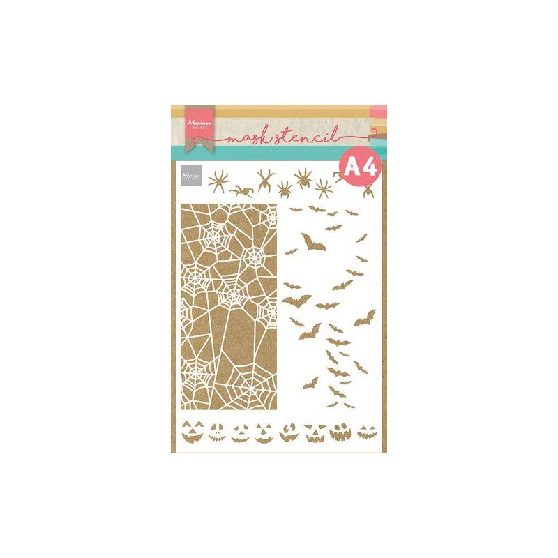 Marianne D Mask Stencil - Slimline Halloween PS8108 21x30cm