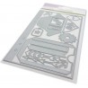 CraftEmotions Die - Planner essentials S-1 Card 12x20,5cm