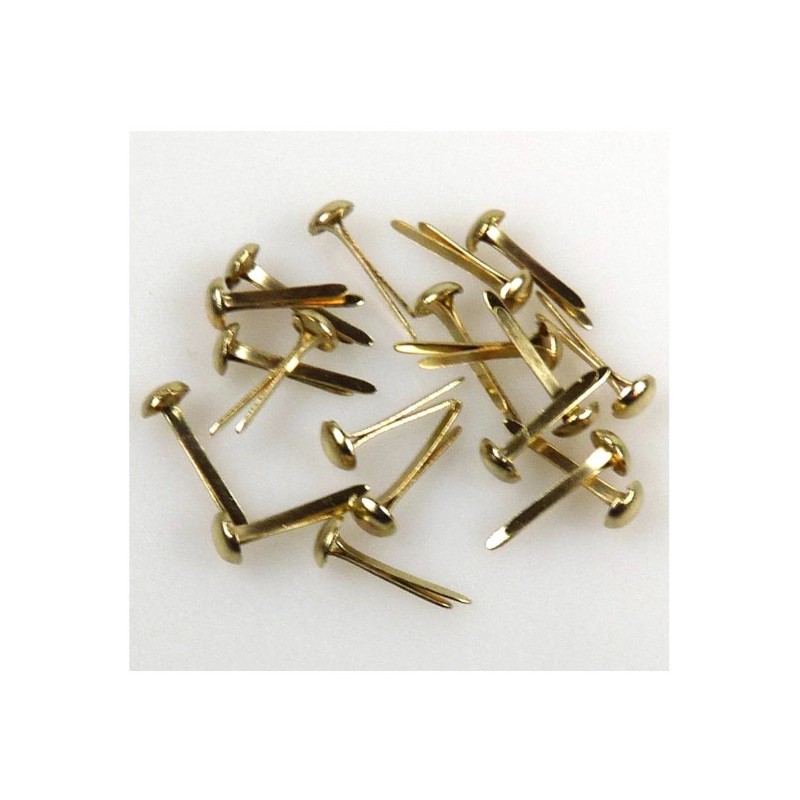 Nellie Snellen • Floral Brads 3mm (40pcs/pkg) Gold