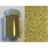 Mini pearls (holeless) Caviar Beads 0,8-1,0mm gold 22 gram