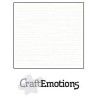 CraftEmotions linen cardstock "white" Vit Storpack LC-02 30,5x30,5cm 250gr/ 100st