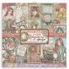 Stamperia Extra small Pad 10 sheets cm 15,24x15,24 (6"x6") - Lady Vagabond Lifestyle
