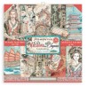 Stamperia Extra small Pad 10 sheets cm 15,24x15,24 (6"x6") - Sir Vagabond in Japan