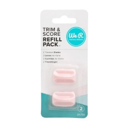 We R Memory Keepers Trim & Score Board "Replacement Blades" Pink 661267