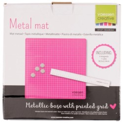 Vaessen Creative • Magnetic Work Mat 30,5x30,5cm Pink