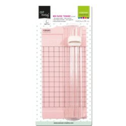 Vaessen Creative • Mini trimmer Paper Cutter 6.5x15.3cm Pink