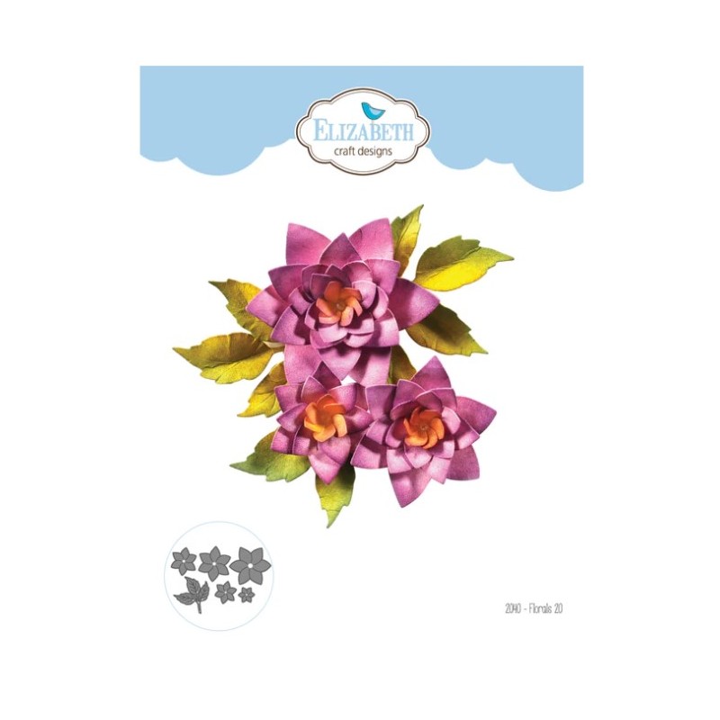Elizabeth craft Dies Florals 20