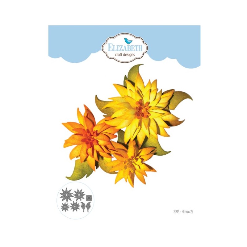 Elizabeth craft Dies Florals 22