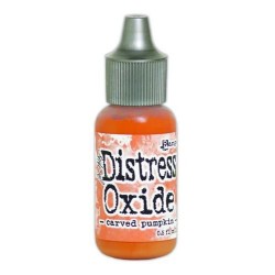 Ranger Distress (3) Oxide Re- Inker 14 ml -  carved pumpkin TDR56973 Tim Holtz