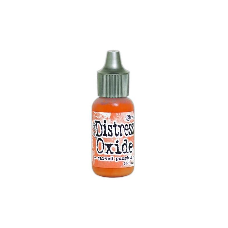 Ranger Distress (3) Oxide Re- Inker 14 ml -  carved pumpkin TDR56973 Tim Holtz