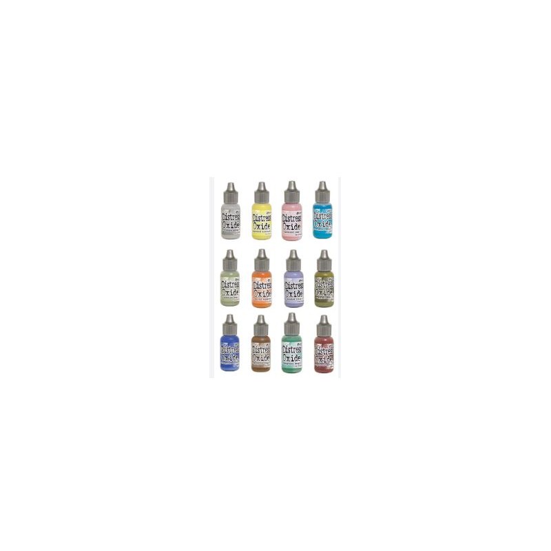 Ranger Distress 12st Oxide Re- Inker 14 ml - Paket kit (tredje släppet)